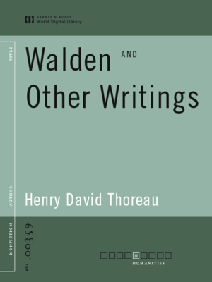 cover image of Walden and Other Writings (World Digital Library Edition)